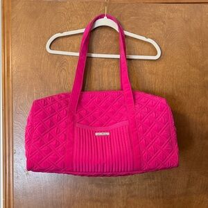 Vera Bradley Fuchsia Quilted Tote